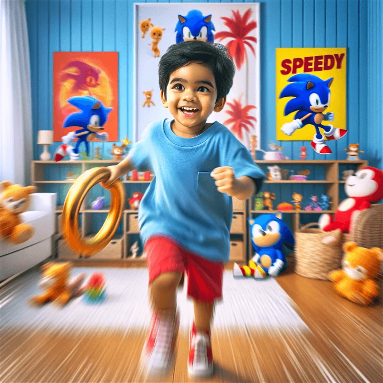 Ge ditt barn en supersnabb värld av fantasi med Sonic The Hedgehog leksaker