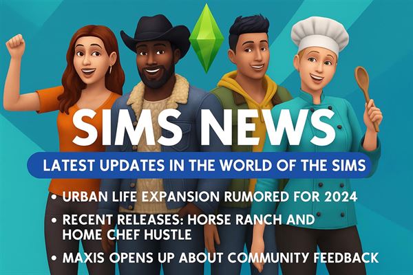 The sims news - latest updates in the world of the sims